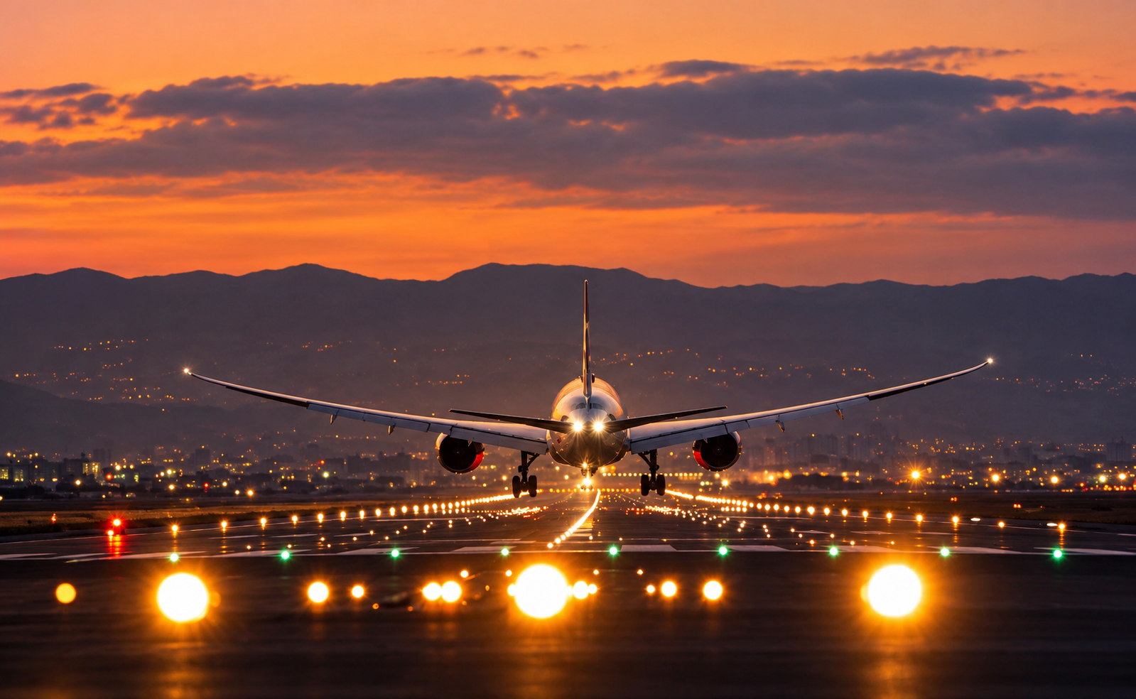 Aircraft representing Navi Mumbai International Airport
