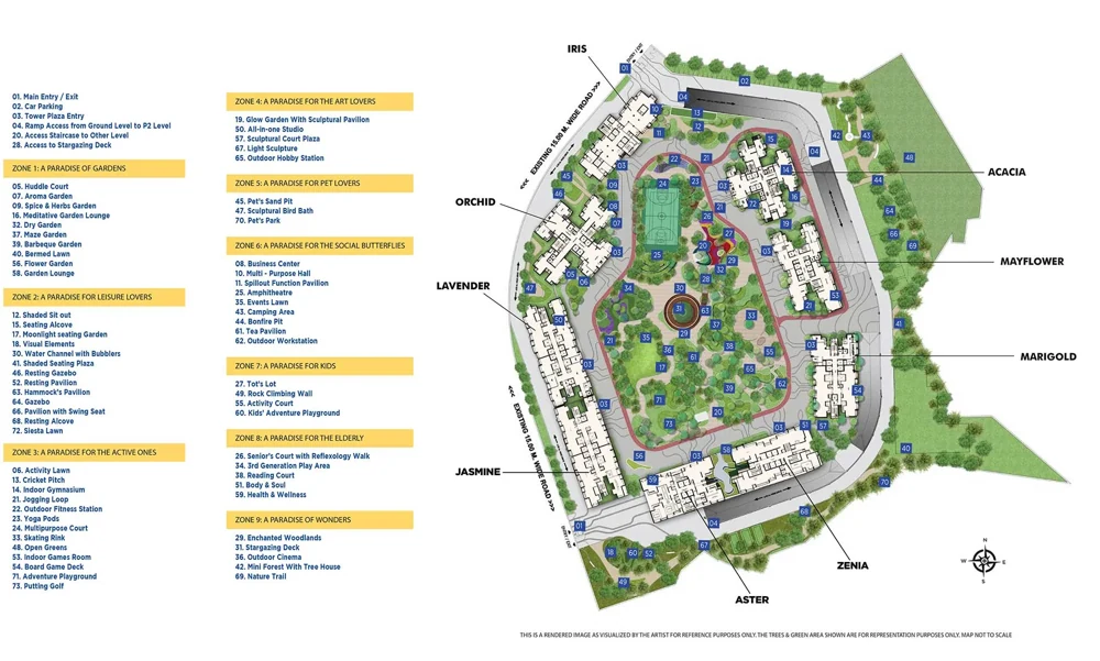 Official Golden Willows masterplan