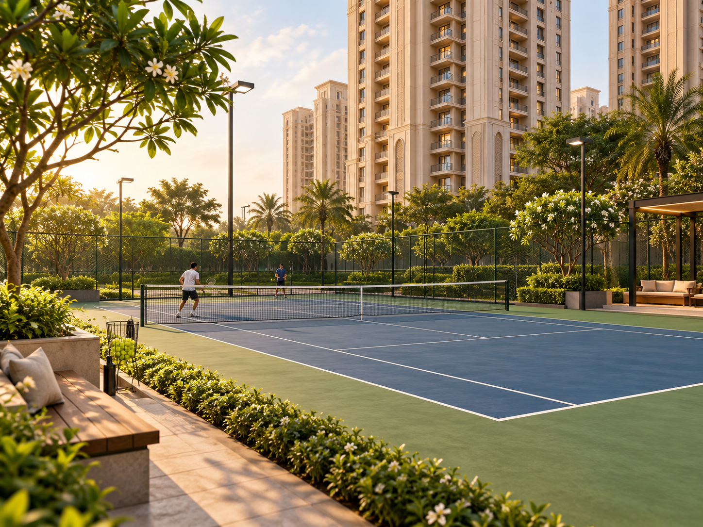 Lawn Tennis Court