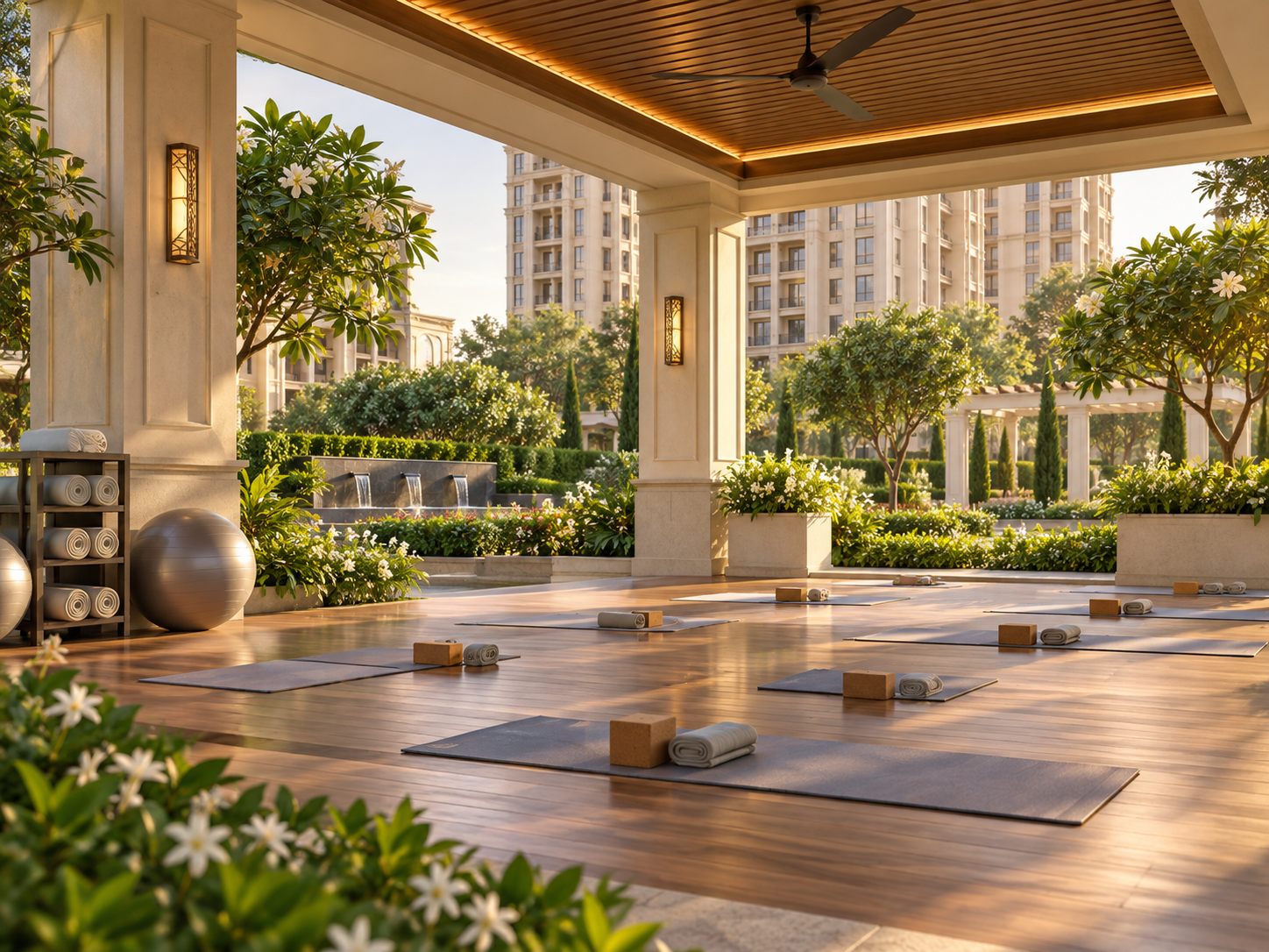 Yoga & Aerobic Deck